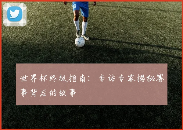 世界杯终极指南：专访专家揭秘赛事背后的故事